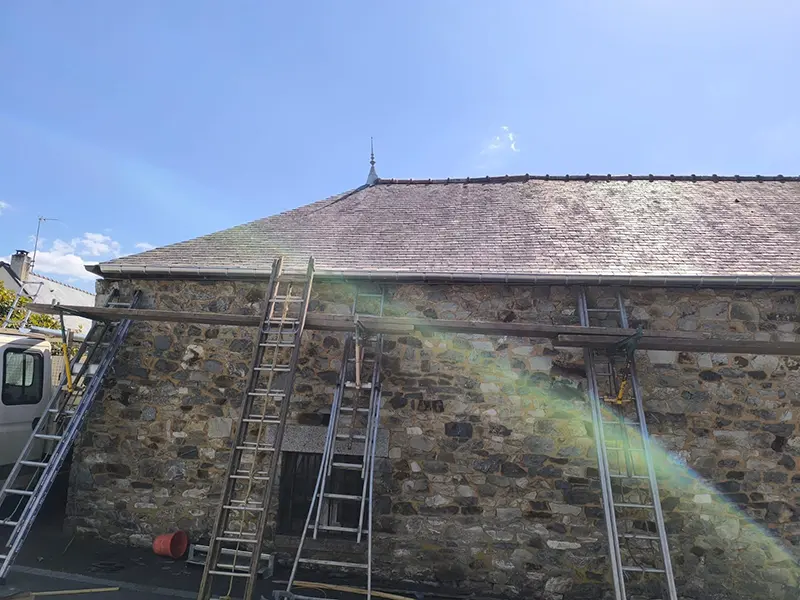 Changement goutière